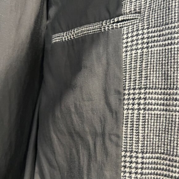 Everlane The Oversized Blazer in Wool Glen Plaid Size 12 - Picture 8 of 12